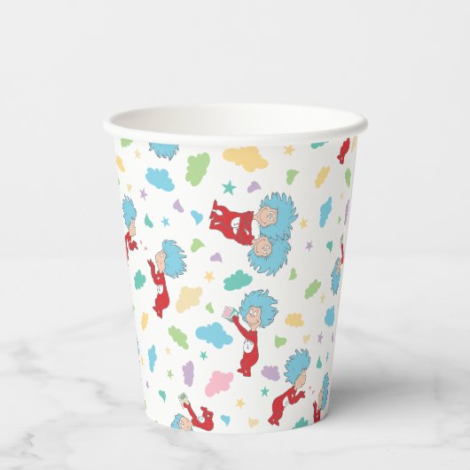 一つのこと二つの甘いものパターン 紙コップ (裏面)