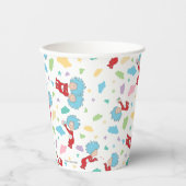 一つのこと二つの甘いものパターン 紙コップ (正面)