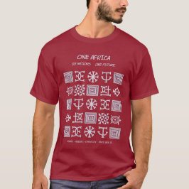 一つのアフリカ – ンシビディ – ナイジェリア & カメルーン - Tシャツ