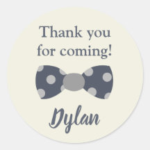 一つのダーフルな海軍とグレーの弓のネクタイ