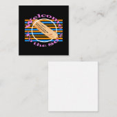 一つのチケットを認める – 80年代 ノートカード (正面/裏面)