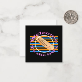 一つのチケットを認める – 80年代 ノートカード