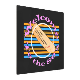 一つのチケットを認める – 80年代 メタルプリント