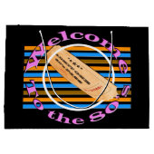 一つのチケットを認める – 80年代 ラージペーパーバッグ (裏面)