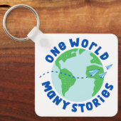 一つの世界の多くの物語 キーホルダー (正面)