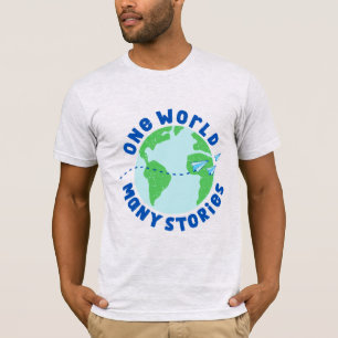 一つの世界の多くの物語 Tシャツ
