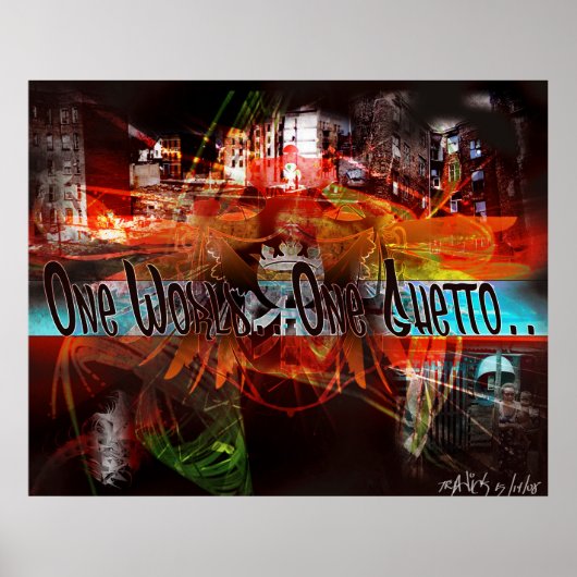 一つの世界…ゲットー…ポスター ポスター (正面)