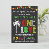 一つの愛の婚約で一緒に結婚行こう 招待状 (スタンド正面)