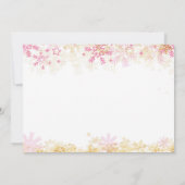 一つの招待になるのはおもしろいがたくさんある 招待状 (裏面)