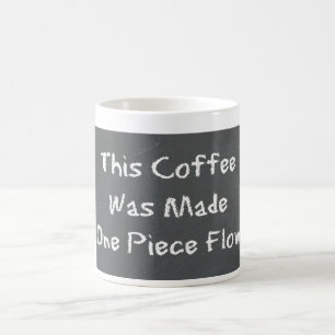 一つの流れのコーヒー コーヒーマグカップ