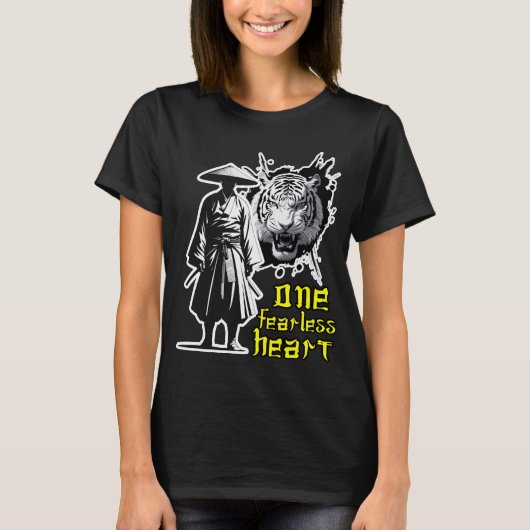 一つの無畏な心 Tシャツ (正面)
