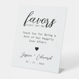 一つの白黒シンプルを取りモダンエレガントて 台座サイン