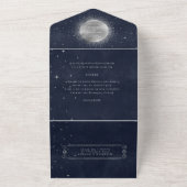 一つの結婚招待状に天銀の オールインワン招待状 (外側)