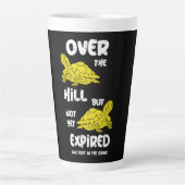 一つの足 カフェラテマグ (正面)