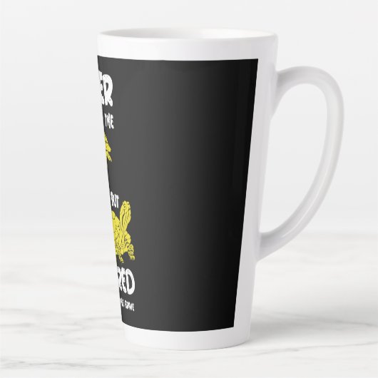 一つの足 カフェラテマグ (右)