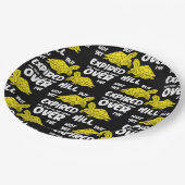 一つの足 ペーパープレート (アングル)