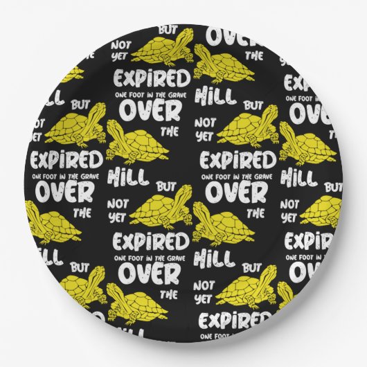 一つの足 ペーパープレート (正面)