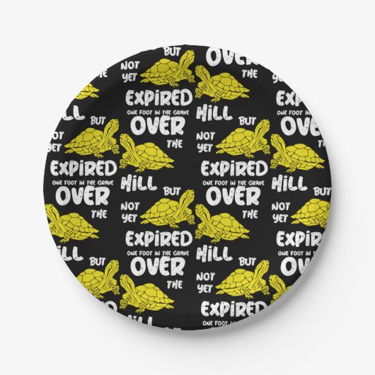 一つの足 ペーパープレート (正面)