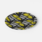 一つの足 ペーパープレート (アングル)