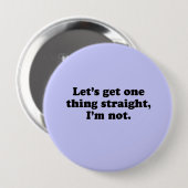 一つはっきりさせよう。私は違う。 缶バッジ (正面&裏面)