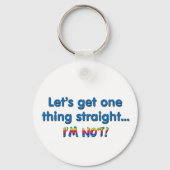 一つはっきりさせよう – 違う！ キーホルダー (裏面)