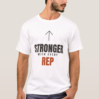 一つ一つのレップで強くなる Tシャツ