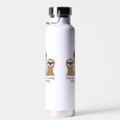 一つ一つナマケモノが僕の正気を奪う ウォーターボトル (右面)