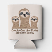 一つ一つナマケモノが僕の正気を奪う 缶クーラー (裏面)