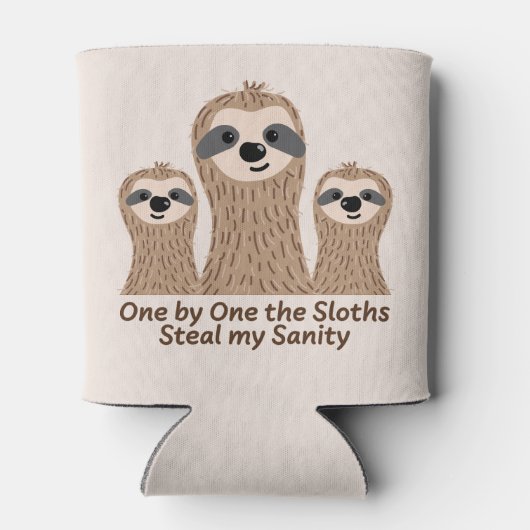 一つ一つナマケモノが僕の正気を奪う 缶クーラー (裏面)