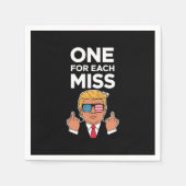 一つ一つ割恋しく思る スタンダードカクテルナプキン (正面)