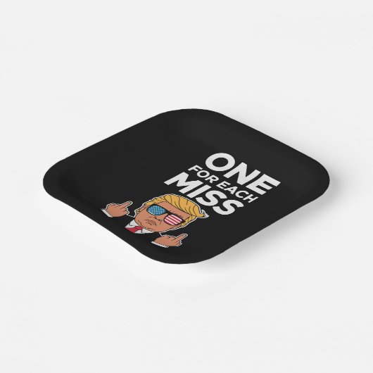 一つ一つ割恋しく思る ペーパープレート (傾斜あり)