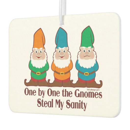 一つ一つ格言が僕の正気を奪う カーエアーフレッシュナー (左)