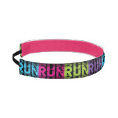 一つ上のバン走走ドを走作る アスレチックヘッドバンド (左)