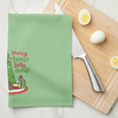 一つ二つメリーのすてきこと キッチンタオル (四つ折り)
