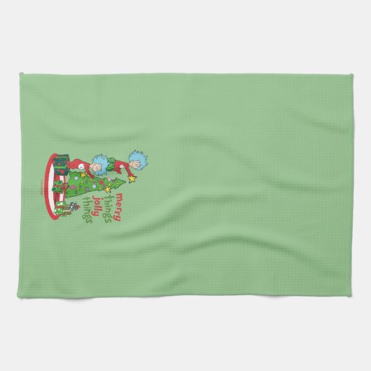 一つ二つメリーのすてきこと キッチンタオル (横)