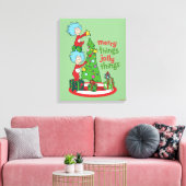 一つ二つメリーのすてきこと キャンバスプリント (インサイチュ (リビング))