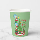 一つ二つメリーのすてきこと 紙コップ (裏面)