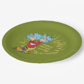 一つ二つ幸せなこと与えだ！ ペーパープレート (アングル)