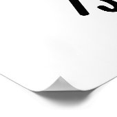 一つ加えて歯の歯科おもしろいのパン ポスター (角)