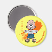 一つ目日本のの妖怪 マグネット (正面/裏面)