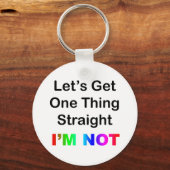 一つ真っ直ぐに…俺は違う キーホルダー (正面)