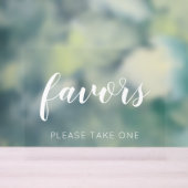 一つ結婚式の引き出物 アクリルサイン (ニュートラル)