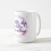 一つ足の小さい方が無い コーヒーマグカップ (正面右)