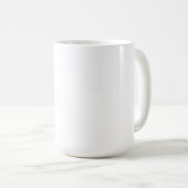 一つ頭が切れるの コーヒーマグカップ (正面右)