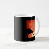 一の一方レトロヴィンテージ コーヒーマグカップ (正面右)