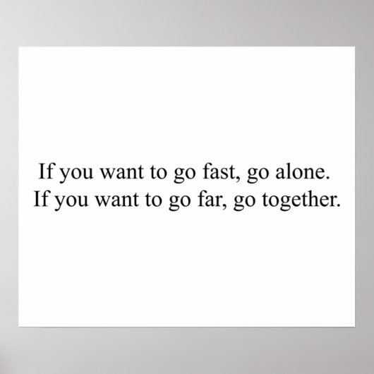 一もし人で早く行もしきたい ポスター (正面)