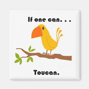 一もし缶...Toucanパおもしろいン漫画 マグネット