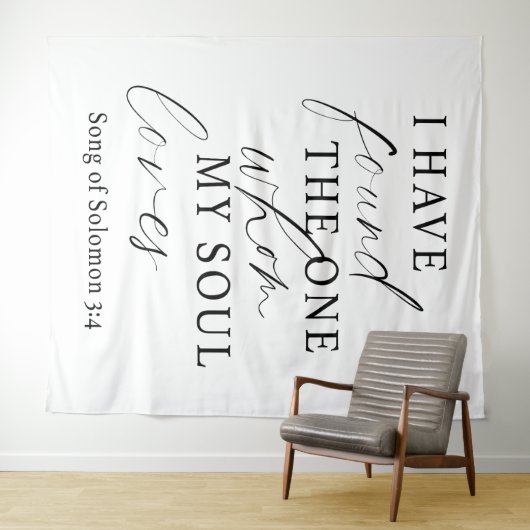 一エレガントつの引用文を見つけ結婚た タペストリー (インサイチュ(横))