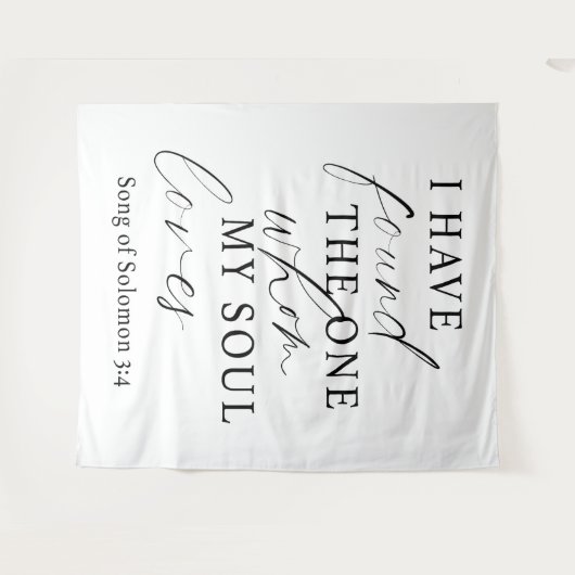 一エレガントつの引用文を見つけ結婚た タペストリー (正面(横))