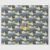 一カスタマイズ年結婚記念お祝い ラッピングペーパー (フラット)